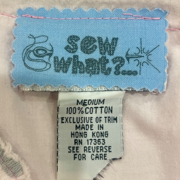 Pink Upcycled Boho Shabby Chic High Low  Dress with  Ruffles & Appliqués, Size M - Picture 2 of 13